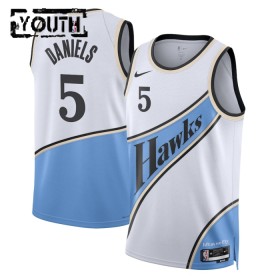 Dres Atlanta Hawks dyson Daniels Nike 2024-25 City Edition Bijela Swingman - Dječji
